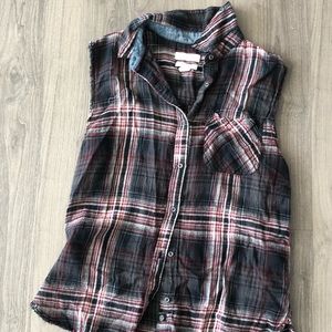 Flannel Tank from Nordstrom